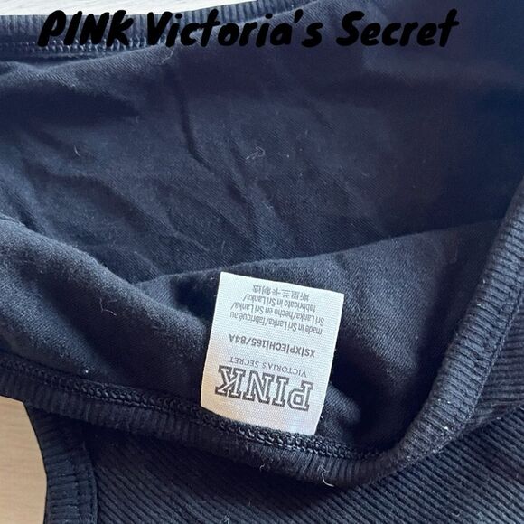 Victoria’s Secret PINK one Shoulder Asymmetrical Crop Top X-Small - Picture 5 of 5